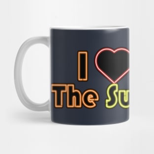 Electric Solar System I Heart The Sun Mug